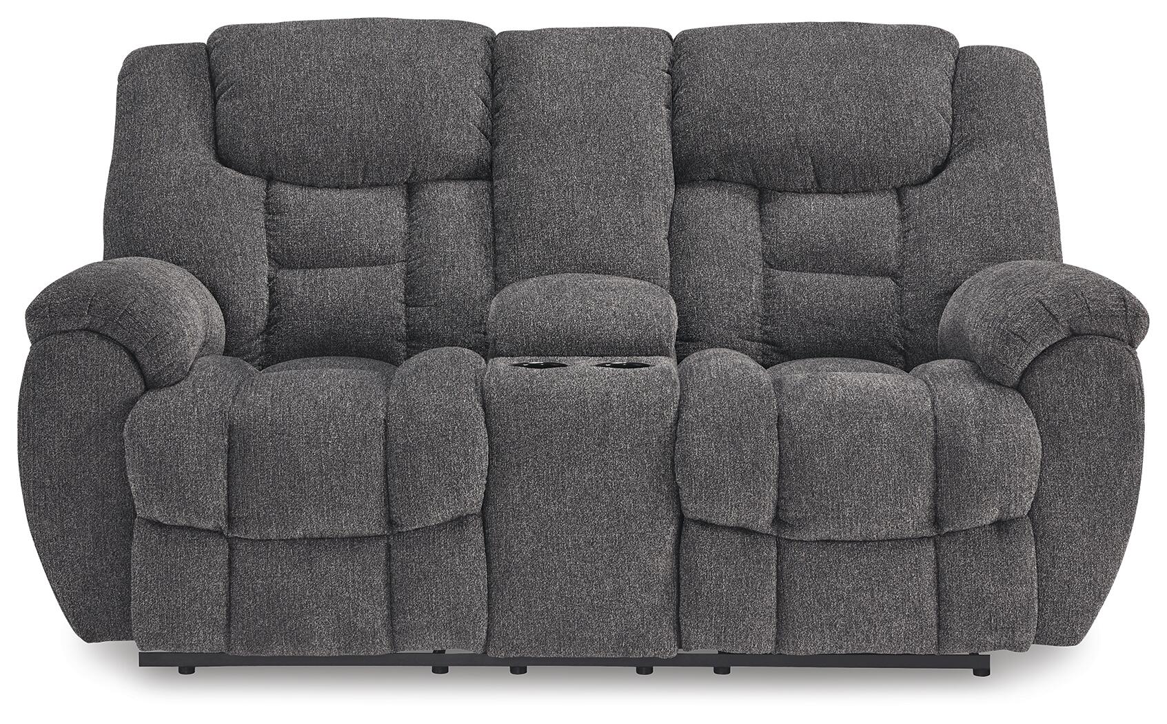Foreside DBL Rec Loveseat w/Console Signature Design by Ashley®