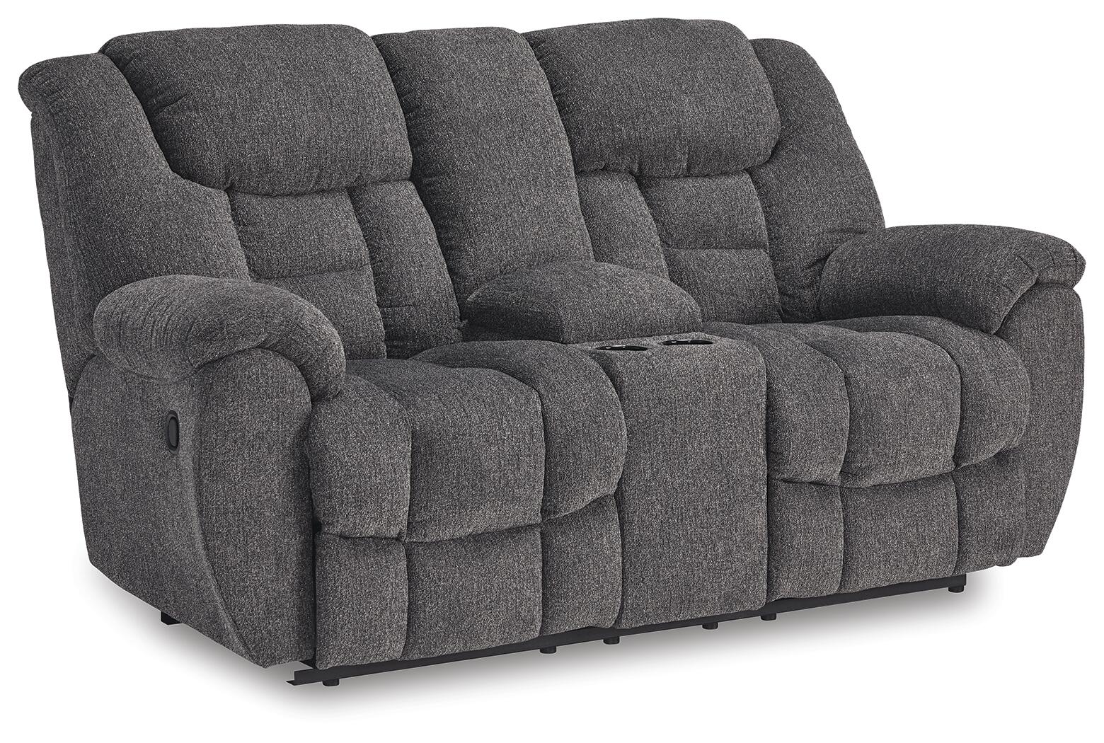 Foreside DBL Rec Loveseat w/Console Signature Design by Ashley®