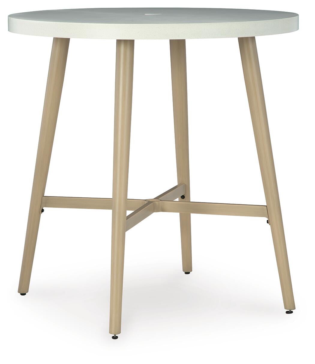 Seton Creek Round Bar Table w/UMB OPT Signature Design by Ashley®