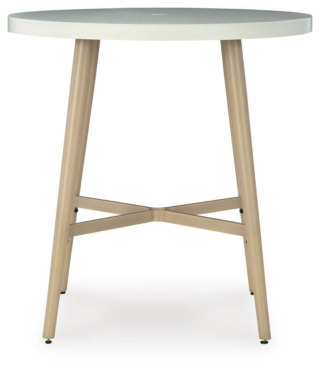 Seton Creek Round Bar Table w/UMB OPT Signature Design by Ashley®