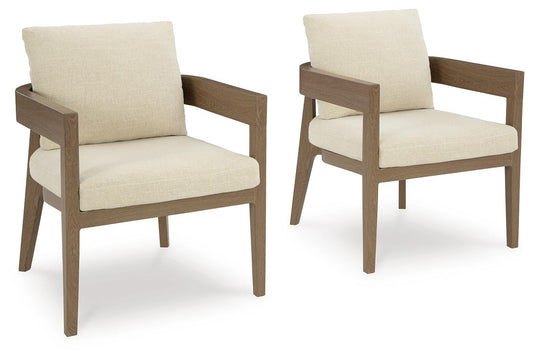 Serene Bay Arm Chair With Cushion (2/CN) Signature Design by Ashley®