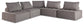 Bree Zee 5-Piece Outdoor Modular Seating Signature Design by Ashley®