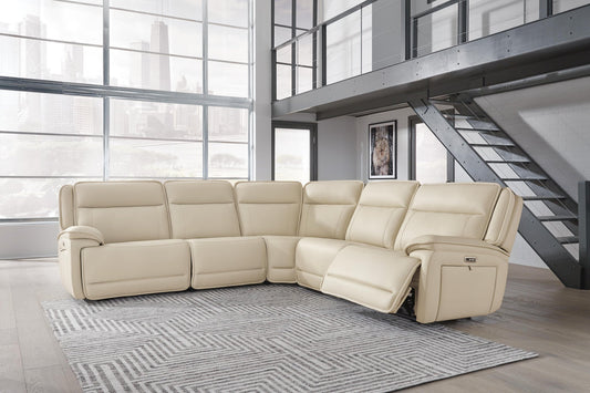 Double Deal 5-Piece Power Reclining Sectional Signature Design by Ashley®