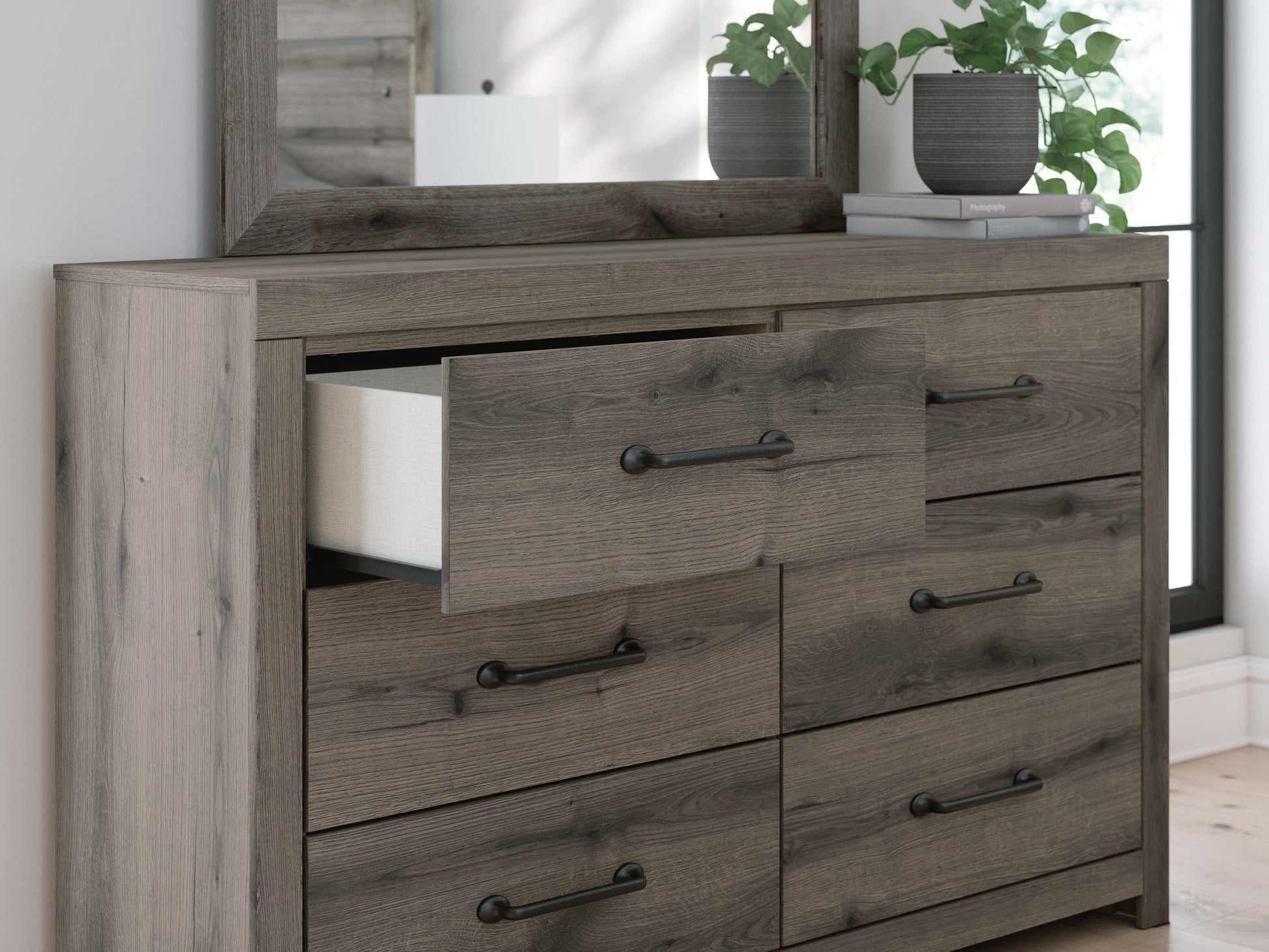 Graystorm Dresser and Mirror Signature Design by Ashley®