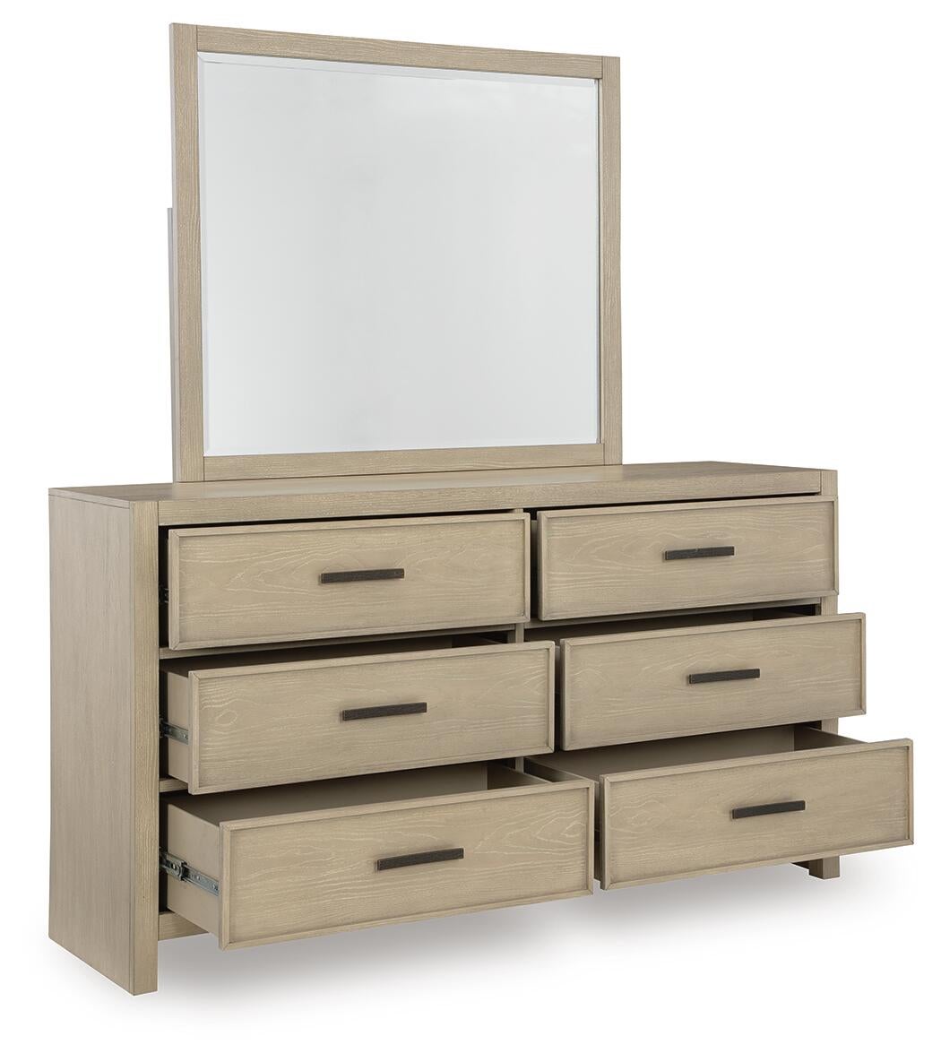 Calmoro Dresser and Mirror Signature Design by Ashley®