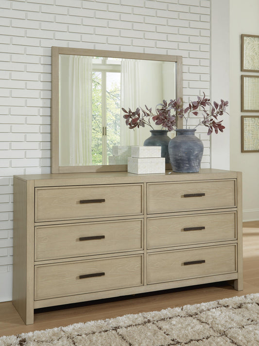 Calmoro Dresser and Mirror Signature Design by Ashley®