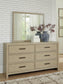 Calmoro Dresser and Mirror Signature Design by Ashley®