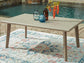 Cliff Trails RECT Dining Table w/UMB OPT Signature Design by Ashley®