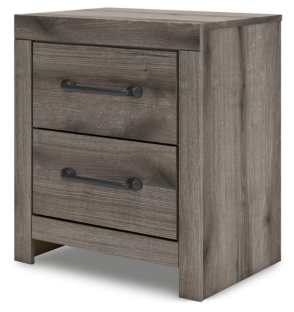 Graystorm Two Drawer Night Stand Signature Design by Ashley®