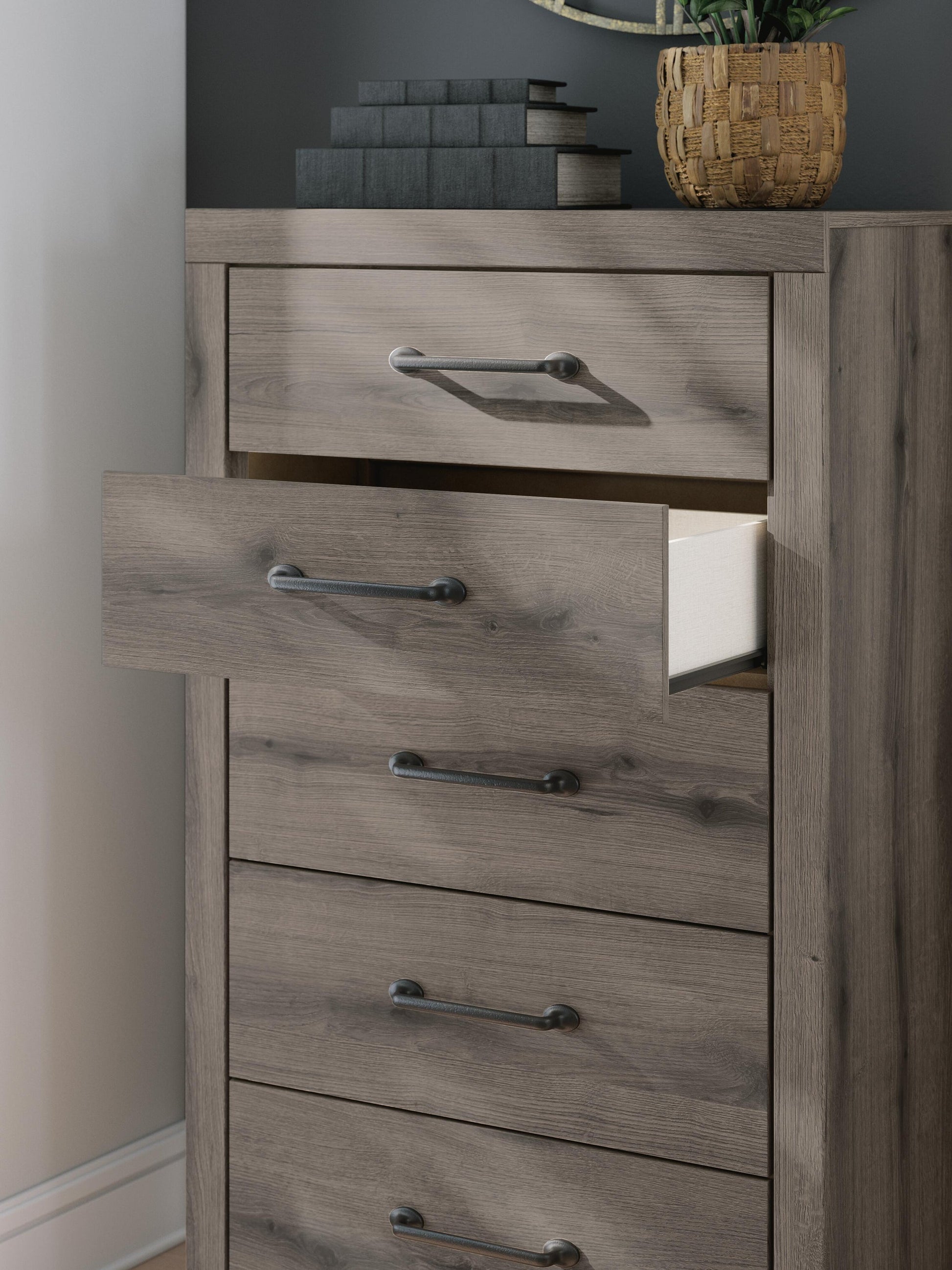 Graystorm Five Drawer Chest Signature Design by Ashley®
