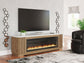 Camdill 80" TV Stand with Electric Fireplace Signature Design by Ashley®