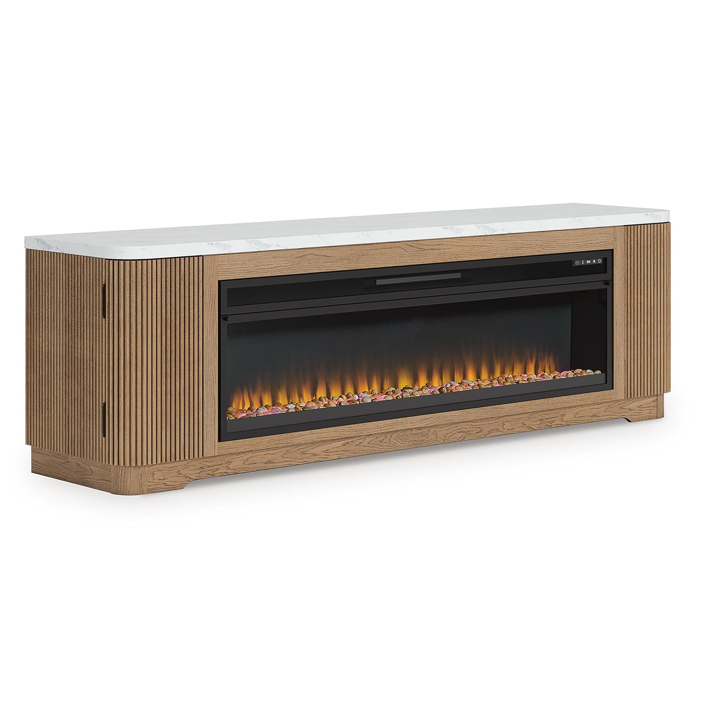 Camdill 80" TV Stand with Electric Fireplace Signature Design by Ashley®