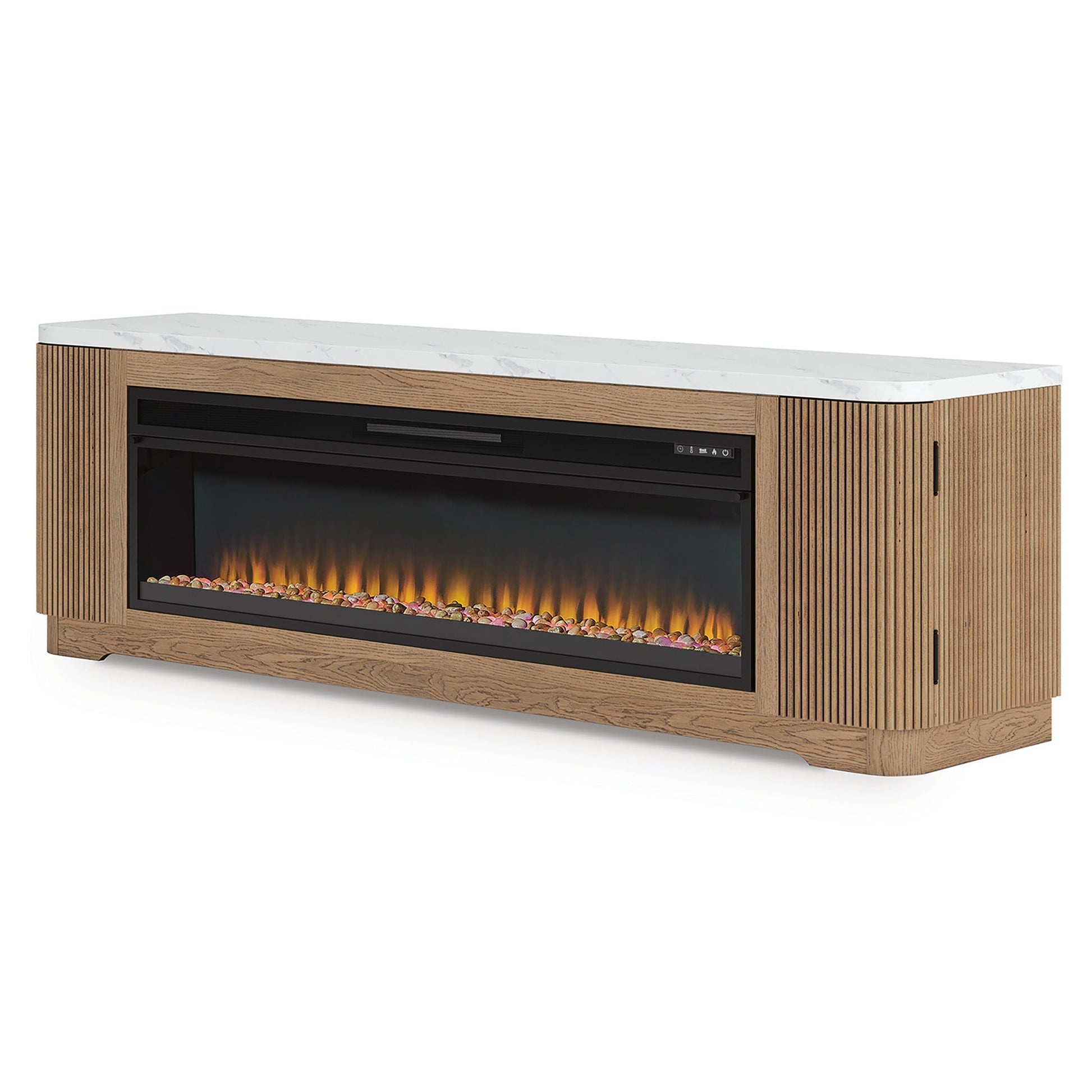 Camdill 80" TV Stand with Electric Fireplace Signature Design by Ashley®