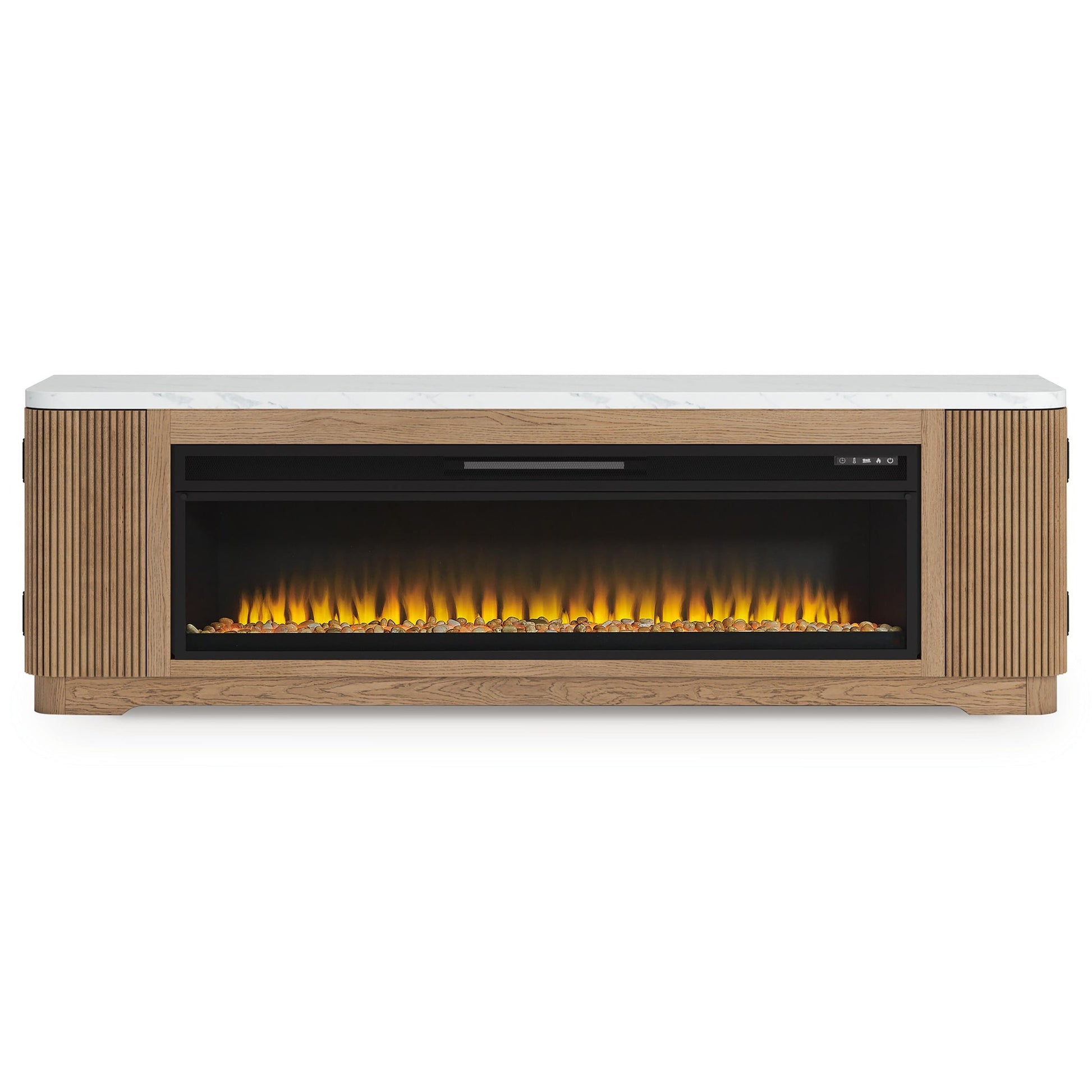 Camdill 80" TV Stand with Electric Fireplace Signature Design by Ashley®