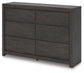 Fraluna Six Drawer Dresser Signature Design by Ashley®