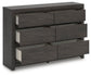 Fraluna Six Drawer Dresser Signature Design by Ashley®