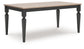Brenkerton Rectangular Dining Room Table Signature Design by Ashley®