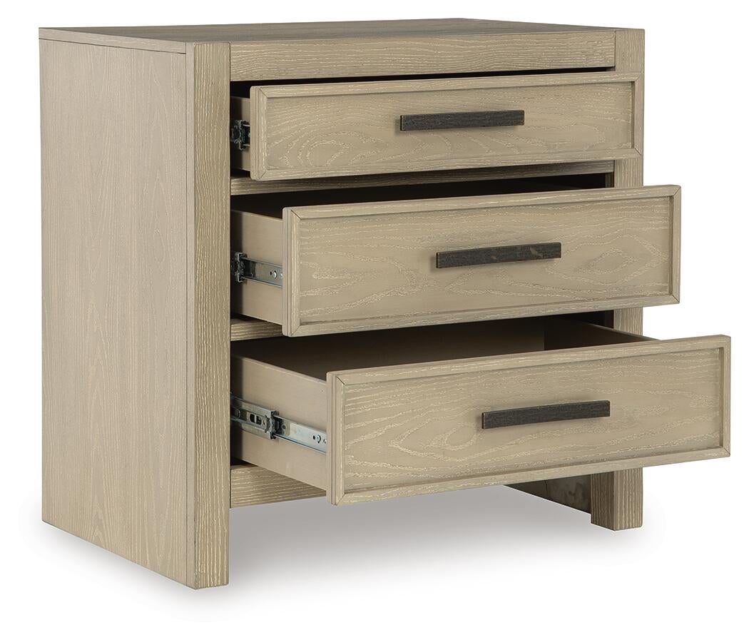 Calmoro Three Drawer Night Stand Signature Design by Ashley®