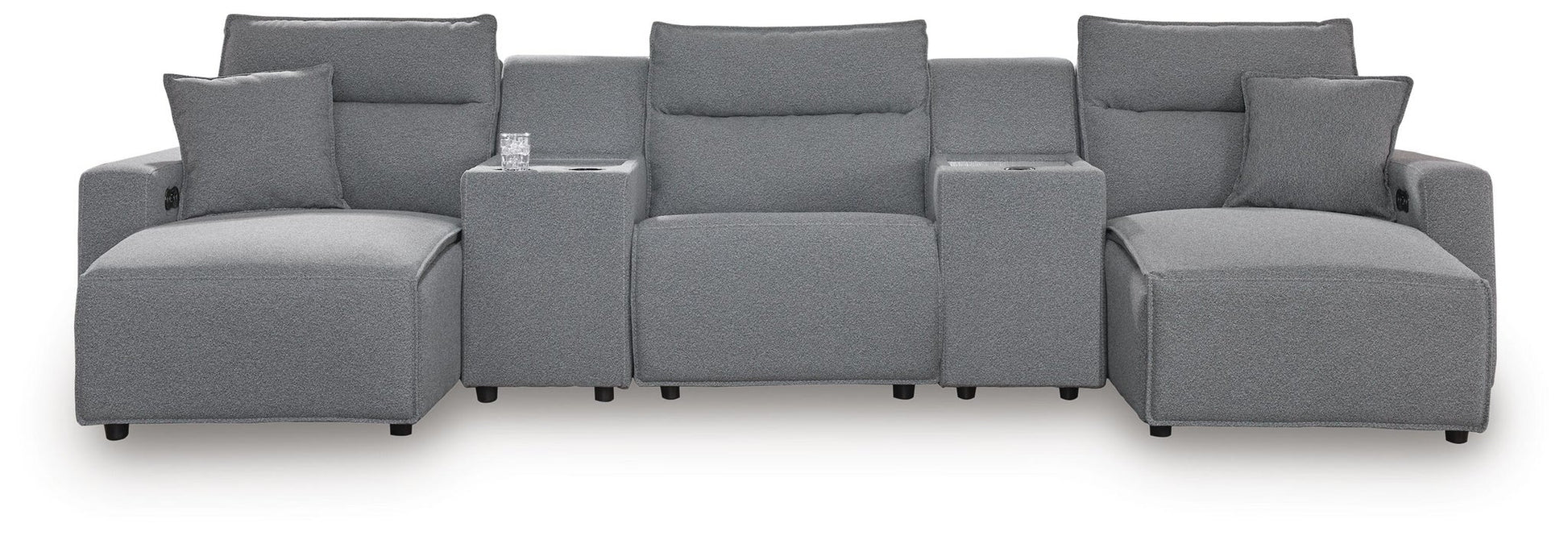Modmax II 5-Piece Power Reclining Sectional with Chaise and Consoles Signature Design by Ashley®