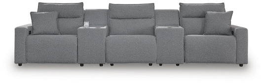 Modmax II 5-Piece Power Reclining Sectional with Consoles Signature Design by Ashley®