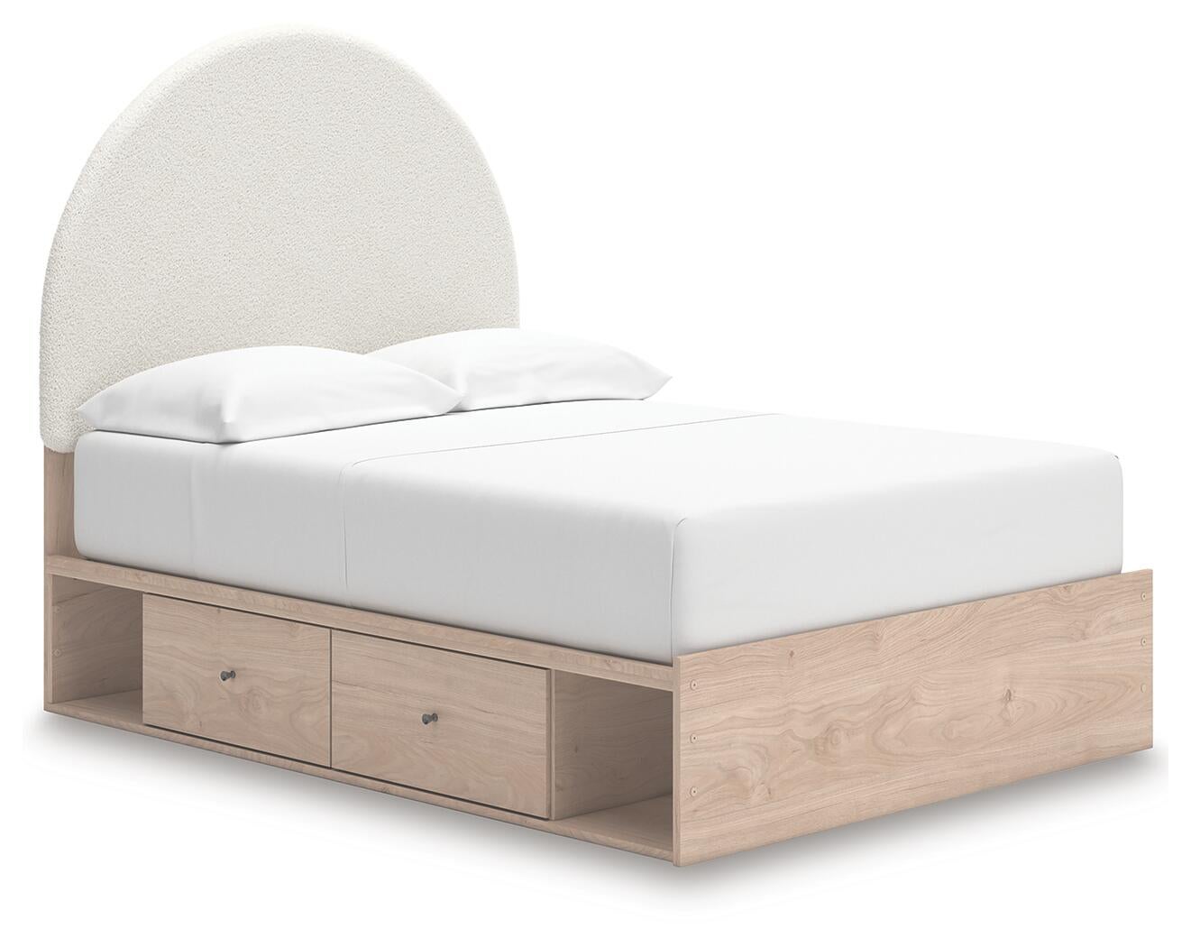 Arloster  Upholstered Panel Bed With Storage Signature Design by Ashley®