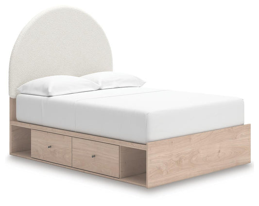 Arloster  Upholstered Panel Bed With Storage Signature Design by Ashley®