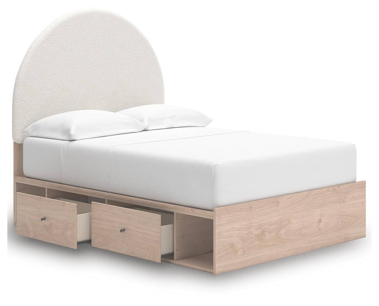 Arloster  Upholstered Panel Bed With Storage Signature Design by Ashley®