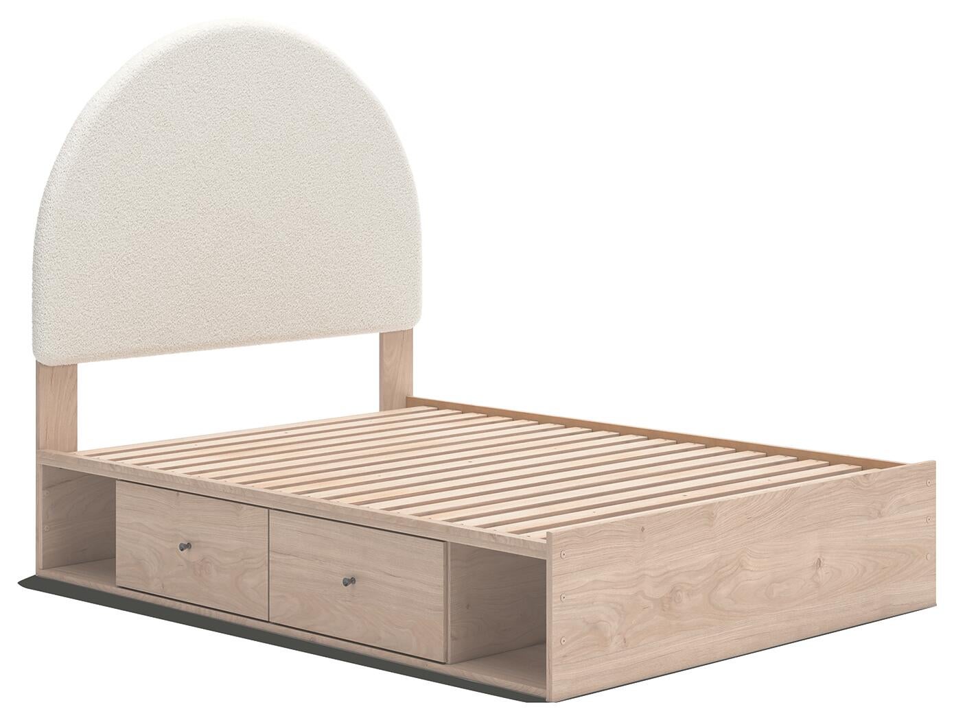 Arloster  Upholstered Panel Bed With Storage Signature Design by Ashley®