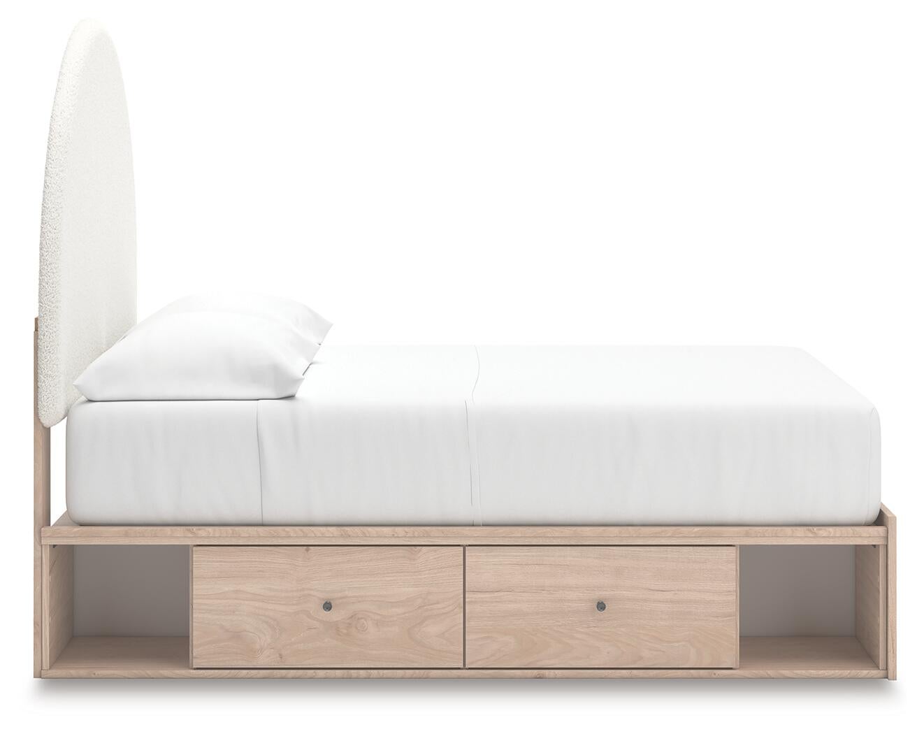 Arloster  Upholstered Panel Bed With Storage Signature Design by Ashley®