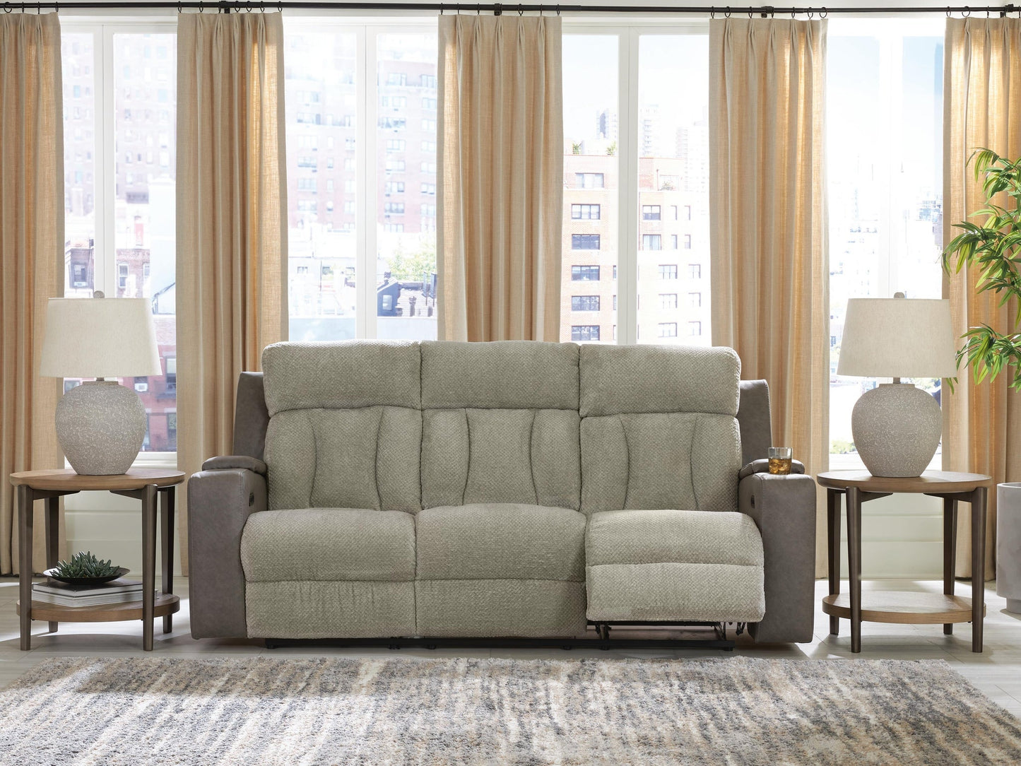 Branthorpe PWR REC Sofa with ADJ Headrest Signature Design by Ashley®