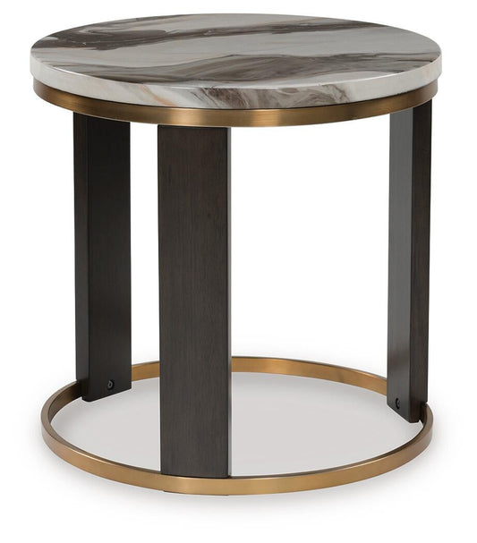 Jazmore Round End Table Signature Design by Ashley®