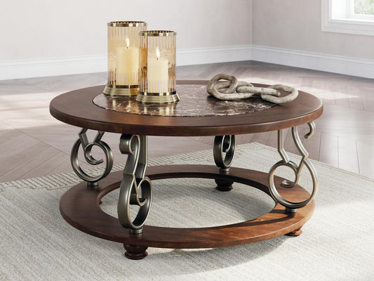 Frallyn Round Cocktail Table Signature Design by Ashley®