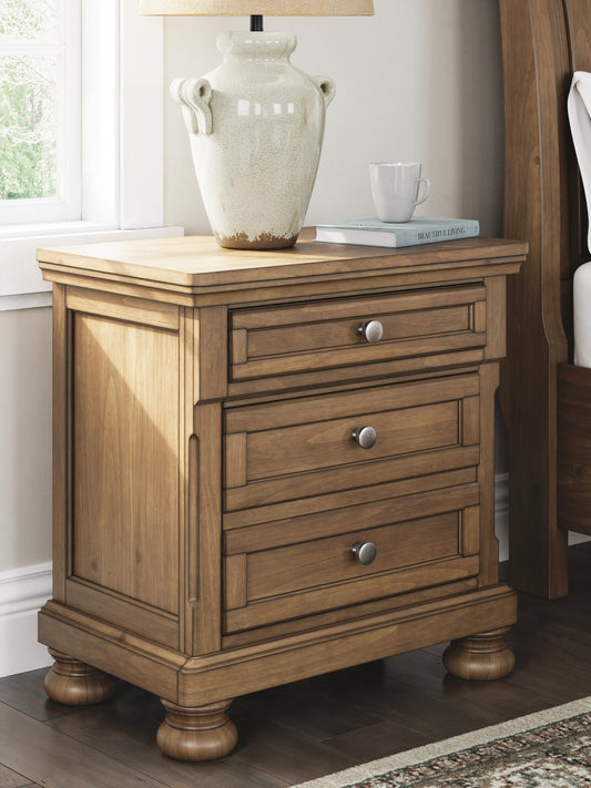 Feddinger Two Drawer Night Stand Signature Design by Ashley®