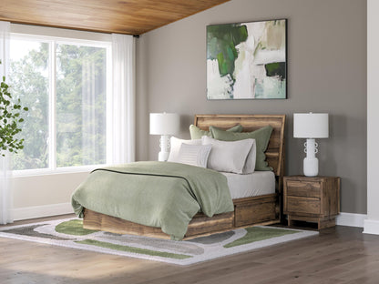 Chirason  Panel Bed With Storage Signature Design by Ashley®