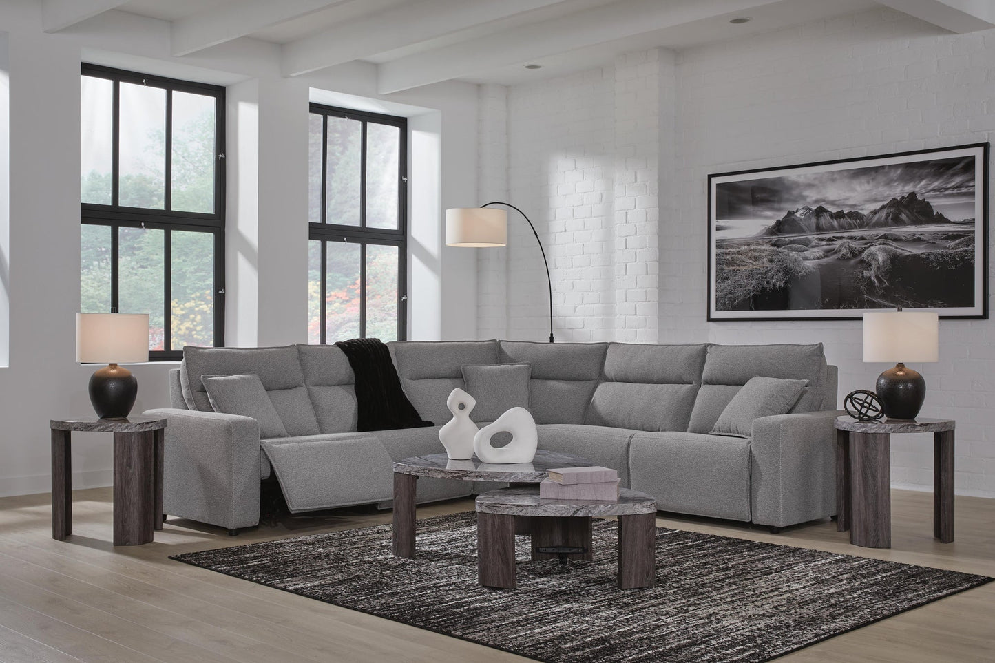 Modmax II 5-Piece Power Reclining Sectional Signature Design by Ashley®