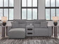 Modmax II 3-Piece Power Reclining Sectional with Chaise and Audio Console Signature Design by Ashley®