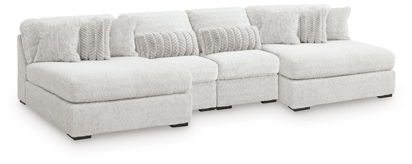 Cuddle Plush 4-Piece Sectional with Chaise Signature Design by Ashley®