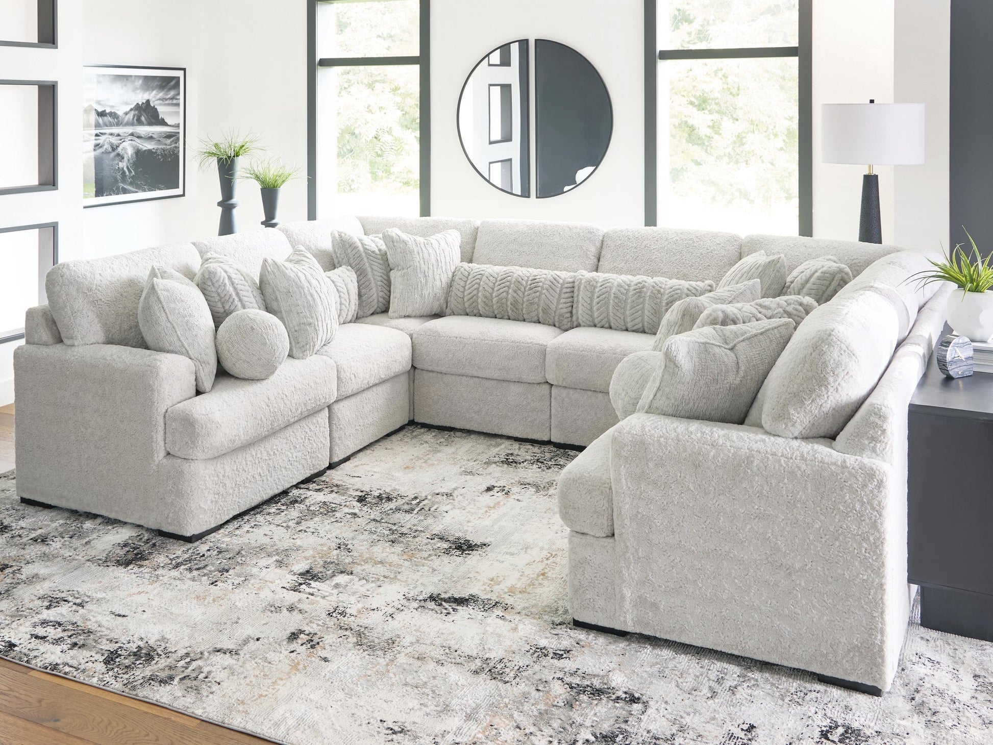 Cuddle Plush 8-Piece Sectional Signature Design by Ashley®