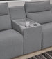 Modmax II 3-Piece Power Reclining Sectional with Console Signature Design by Ashley®