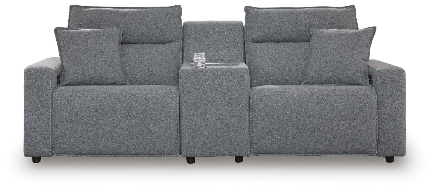 Modmax II 3-Piece Power Reclining Sectional with Console Signature Design by Ashley®