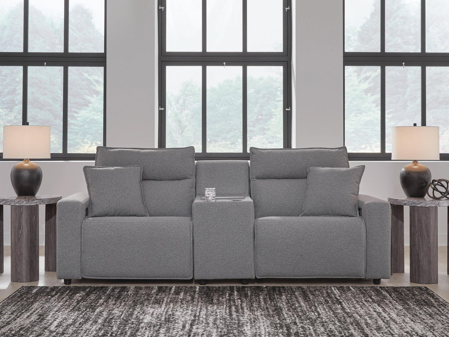 Modmax II 3-Piece Power Reclining Sectional with Console Signature Design by Ashley®