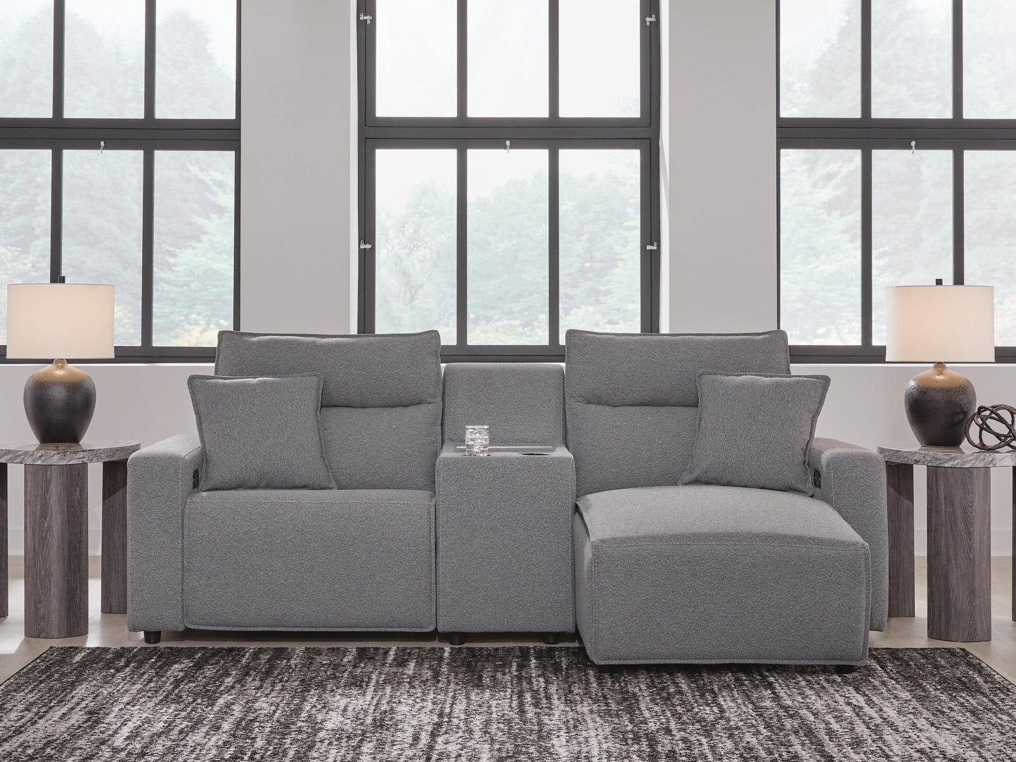 Modmax II 3-Piece Power Reclining Sectional with Chaise and Console Signature Design by Ashley®