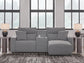 Modmax II 3-Piece Power Reclining Sectional with Chaise and Console Signature Design by Ashley®