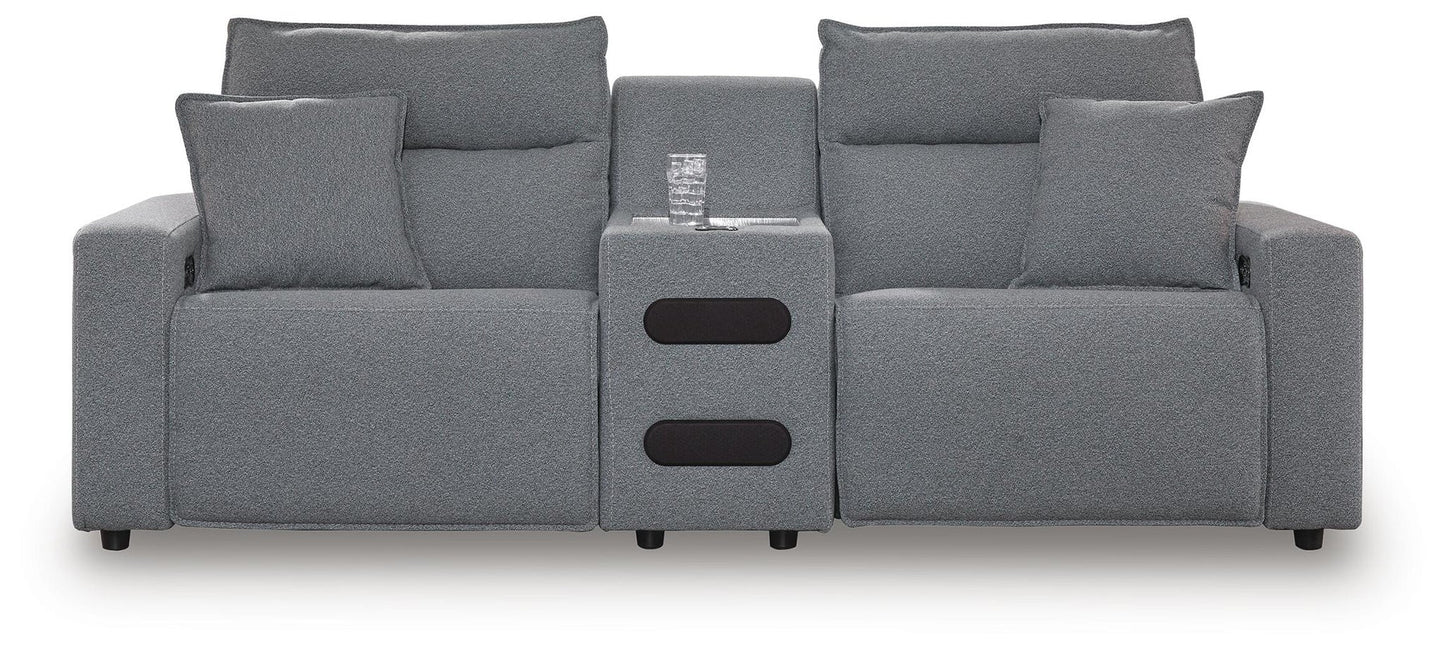 Modmax II 3-Piece Power Reclining Sectional with Audio Console Signature Design by Ashley®