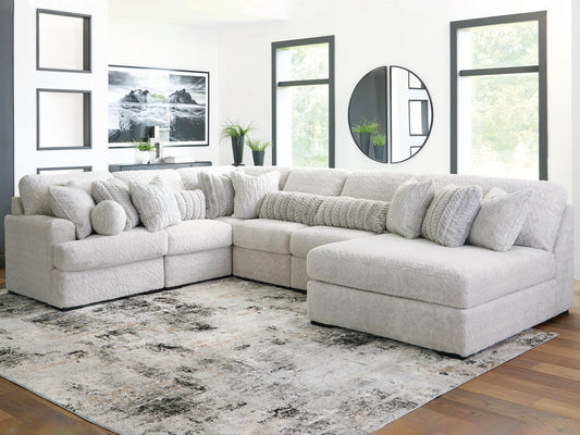 Cuddle Plush 6-Piece Sectional with Chaise Signature Design by Ashley®