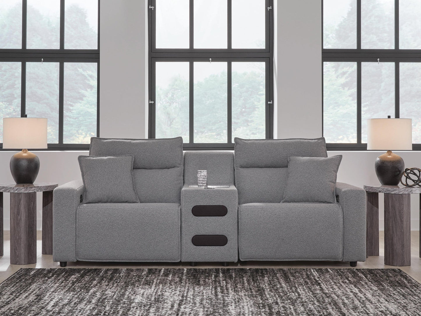 Modmax II 3-Piece Power Reclining Sectional with Audio Console Signature Design by Ashley®