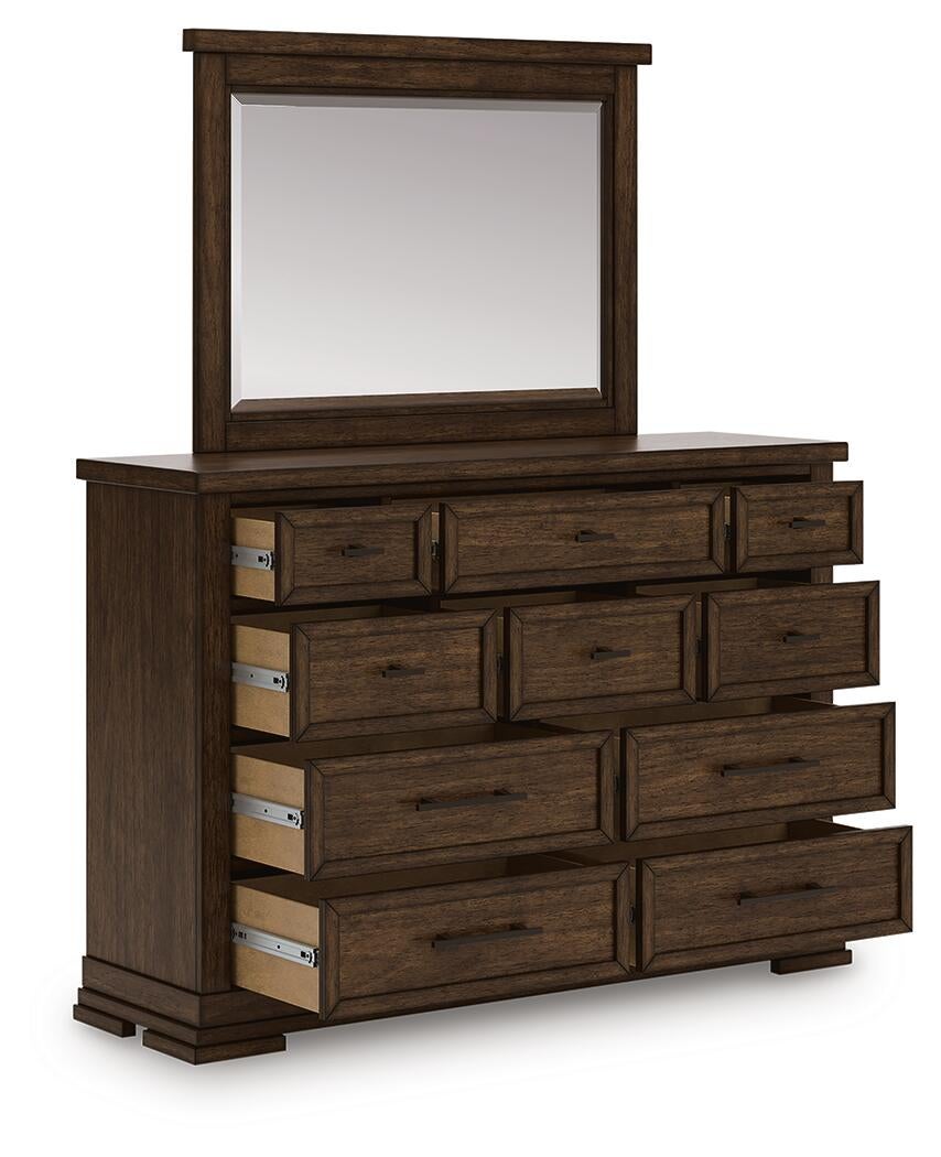 Taffenbrook Dresser and Mirror Signature Design by Ashley®