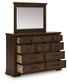 Taffenbrook Dresser and Mirror Signature Design by Ashley®