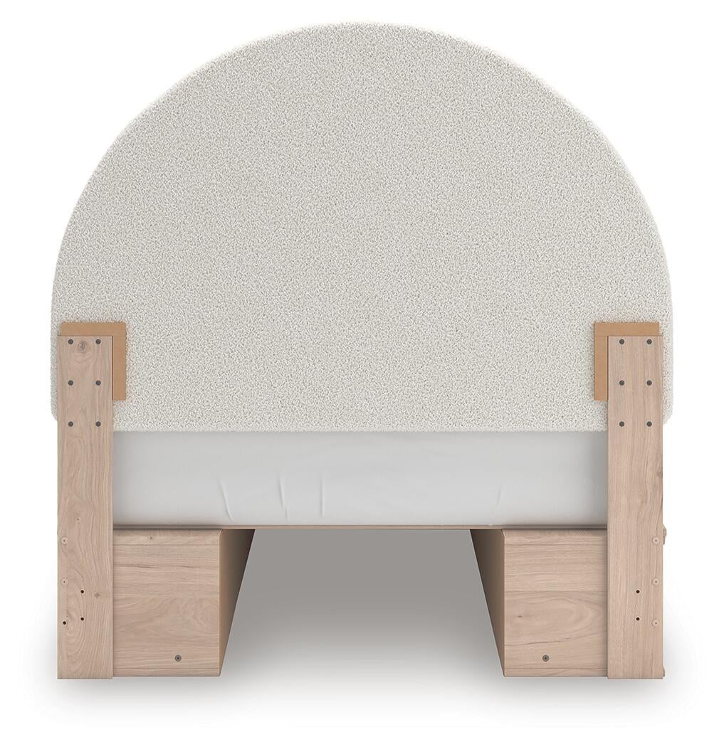 Arloster  Upholstered Panel Bed With Storage Signature Design by Ashley®