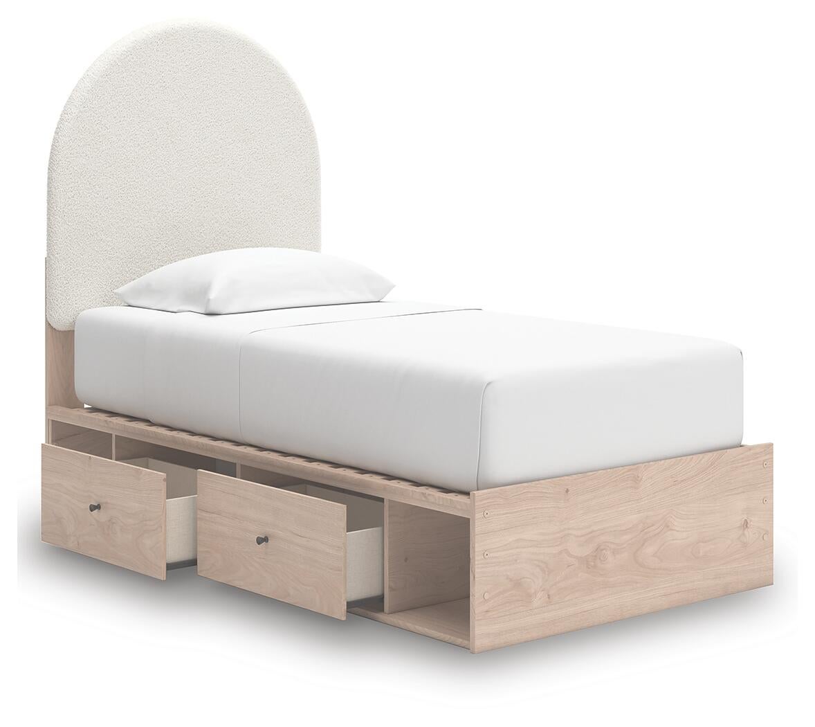 Arloster  Upholstered Panel Bed With Storage Signature Design by Ashley®